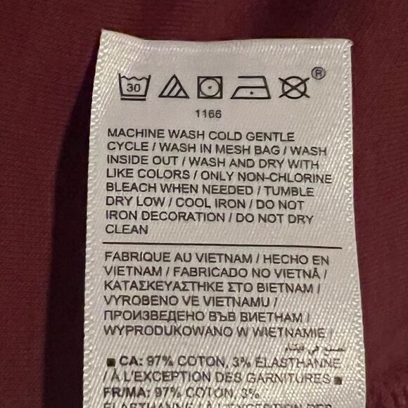 Athleta Sundown Tank Sweatshirt Berry Hoodie Activewear Small NWOT - Picture 12 of 12